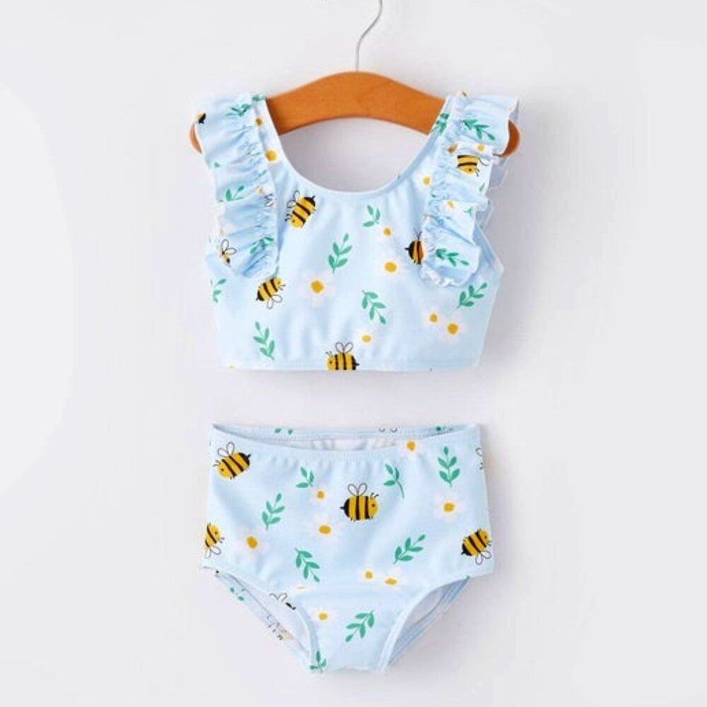 "Bee" Girls' Swimsuit